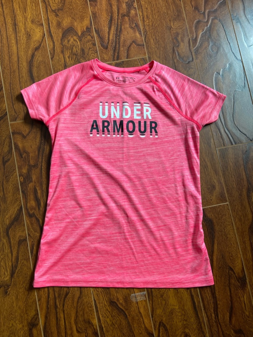 Under Armour Hot Pink Heather Performance Tee